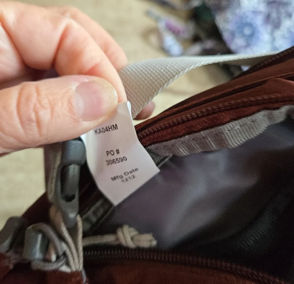 CamelBak Red and Maroon Hydration Backpack With Bladder